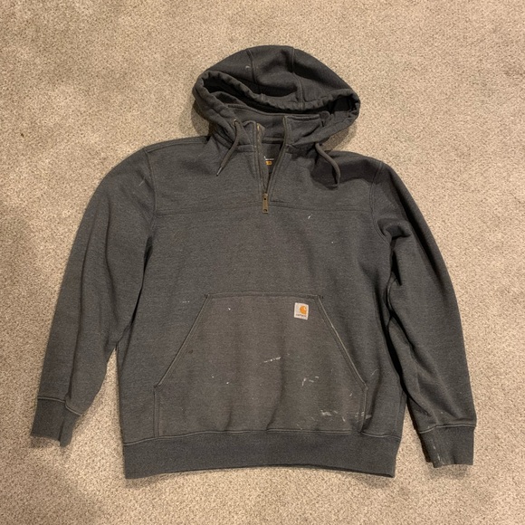 Carhartt Rain Defender Quarter Zip Hoodie - Picture 1 of 3